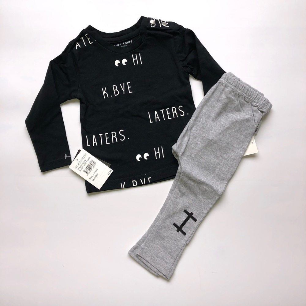Tiny Tribe T-Shirt & legging set
